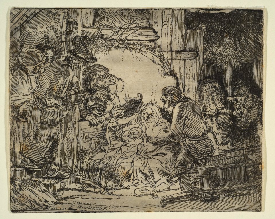 The Adoration of the Shepherds- with the Lamp MET DP814804