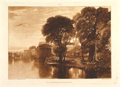 The Alcove, Isleworth (Liber Studiorum, part XIII, plate 63) MET DP821594
