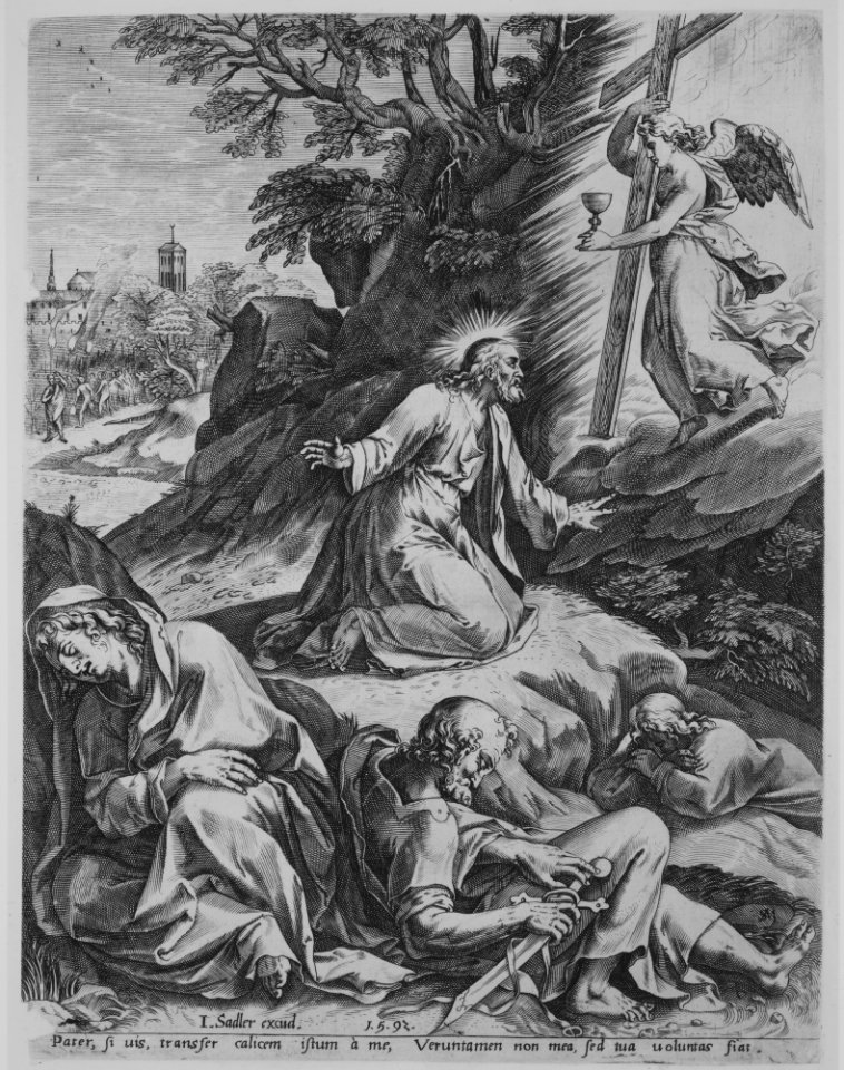 The Agony of Christ on Mount Olive MET MM79692