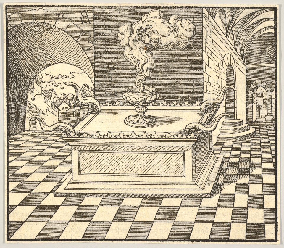 The Altar of Incense, from De Biblie uth der uthlegginge Doctoris Martini Luthers MET DP833041