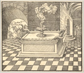 The Altar of Incense, from De Biblie uth der uthlegginge Doctoris Martini Luthers MET DP833041