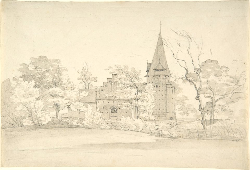 The Aller Church in Sønderjyllands Amt (Denmark), seen from the North MET DP802375