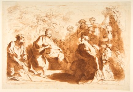 The Adoration of the Shepherds MET DP817112