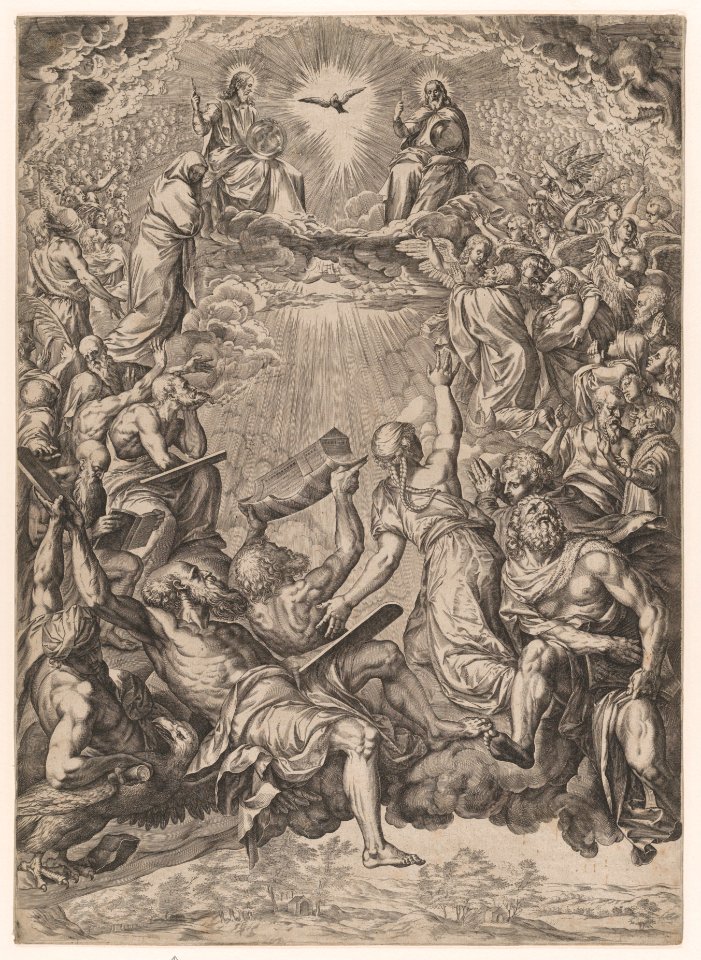 The Adoration of the Trinity MET DP874342