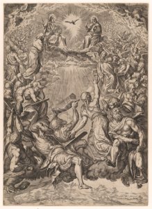 The Adoration of the Trinity MET DP874342