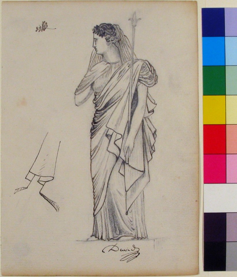 The Allegorical Figure of France for the Tomb of General Bonchamp MET 1989.286.2