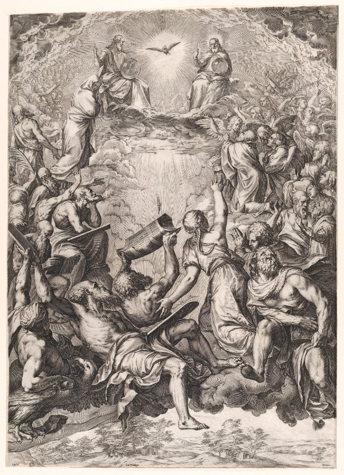 The Adoration of the Trinity MET DP874341