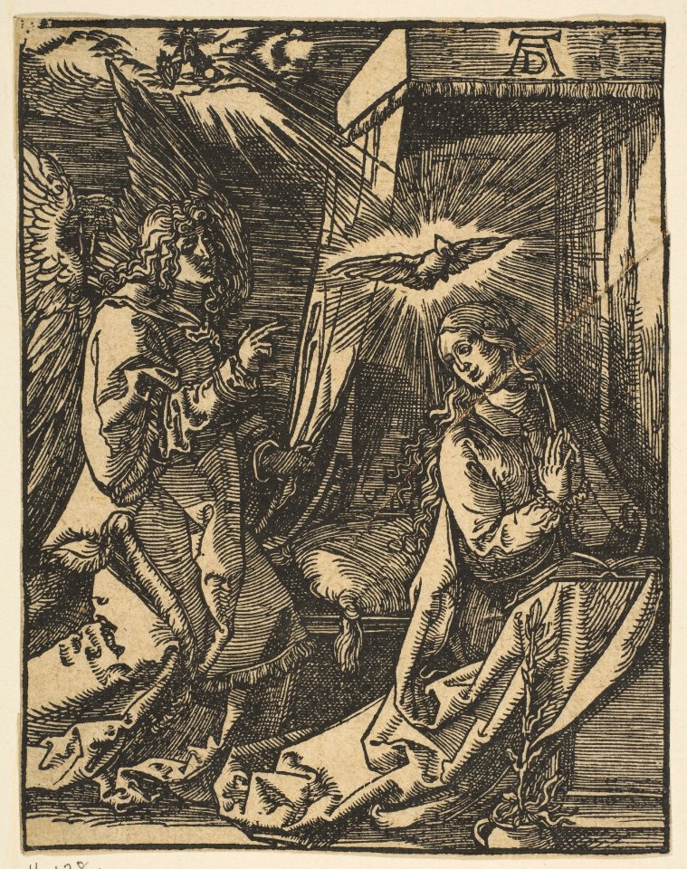 The Annunciation, from the Small Passion, copy MET DP816025