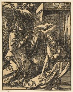 The Annunciation, from the Small Passion, copy MET DP816025