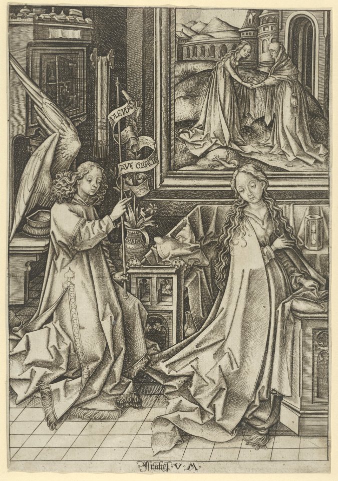 The Annunciation, from The Life of the Virgin MET DP841606