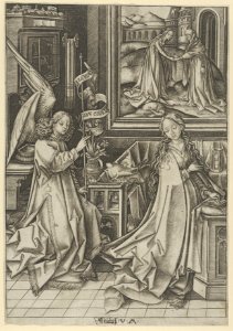 The Annunciation, from The Life of the Virgin MET DP841606