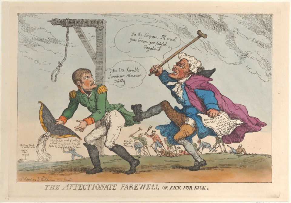 The Affectionate Farewell, or Kick for Kick - MET DP884002