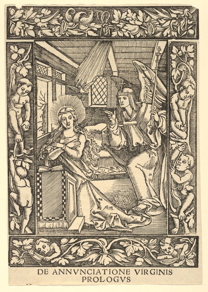 The Annunciation, from Vigerius MET DP848945