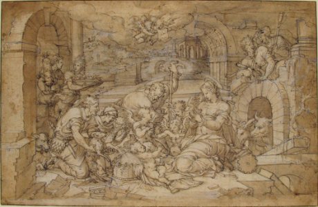 The Adoration of the Shepherds MET 61.24