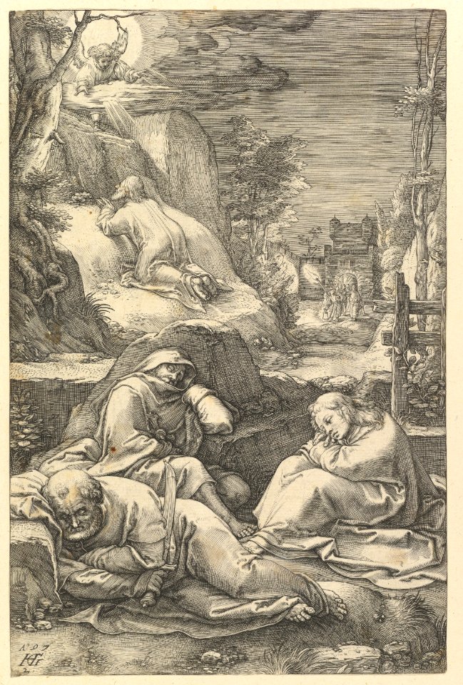 The Agony in the Garden, from The Passion of Christ MET DP820999