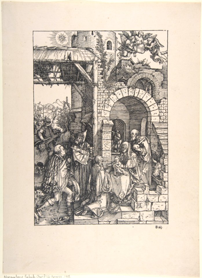 The Adoration of the Magi, from the series The Life of the Virgin MET DP806729