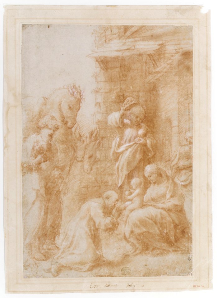The Adoration of the Magi MET DR216