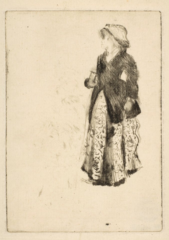 The Actress Ellen Andrée MET DP815813