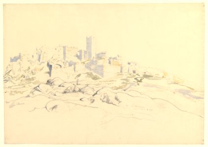 The Acropolis from the Areopagus, Athens MET DP820951