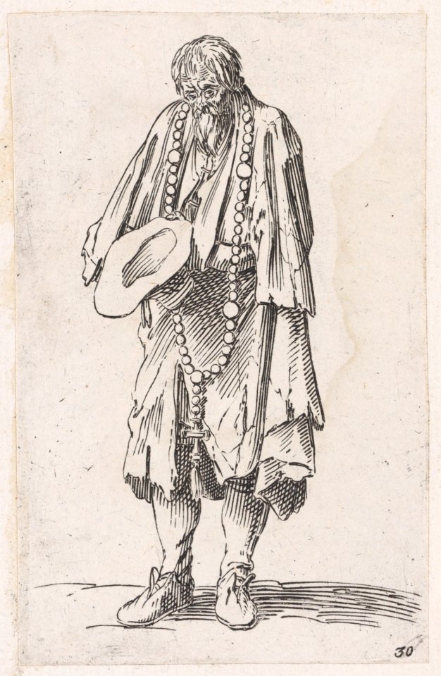 The Beggar with a Rosary Met DP890697