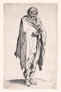 The Beggar with the Uncovered Head and Bare Feet Met DP890637