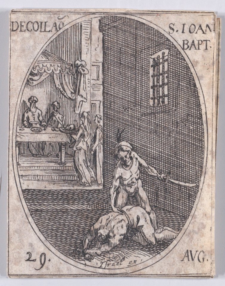The Beheading of St. John the Baptist Met DP891094