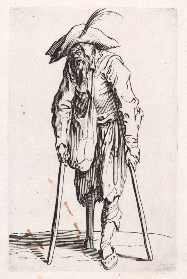 The Beggar with the Wooden Leg Met DP890671
