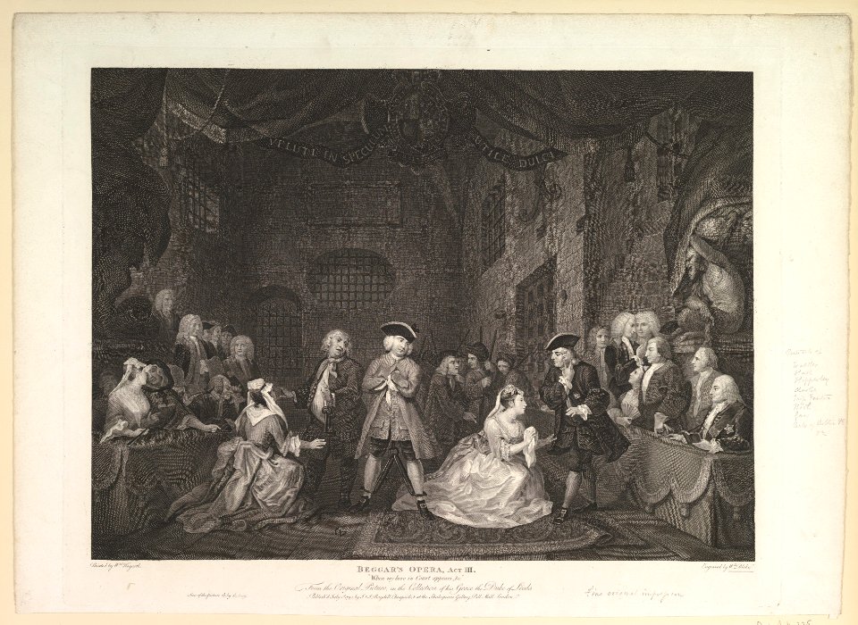The Beggar's Opera, Act III MET DP820581
