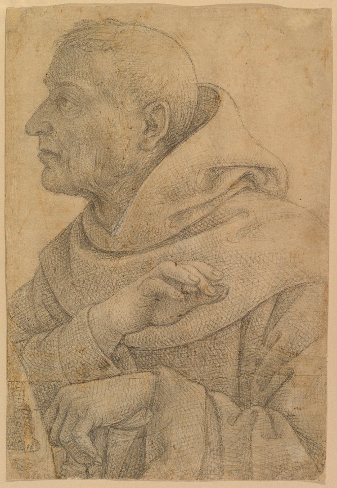 The Blessed Egidius (Cartoon for a Fresco) MET DP821973