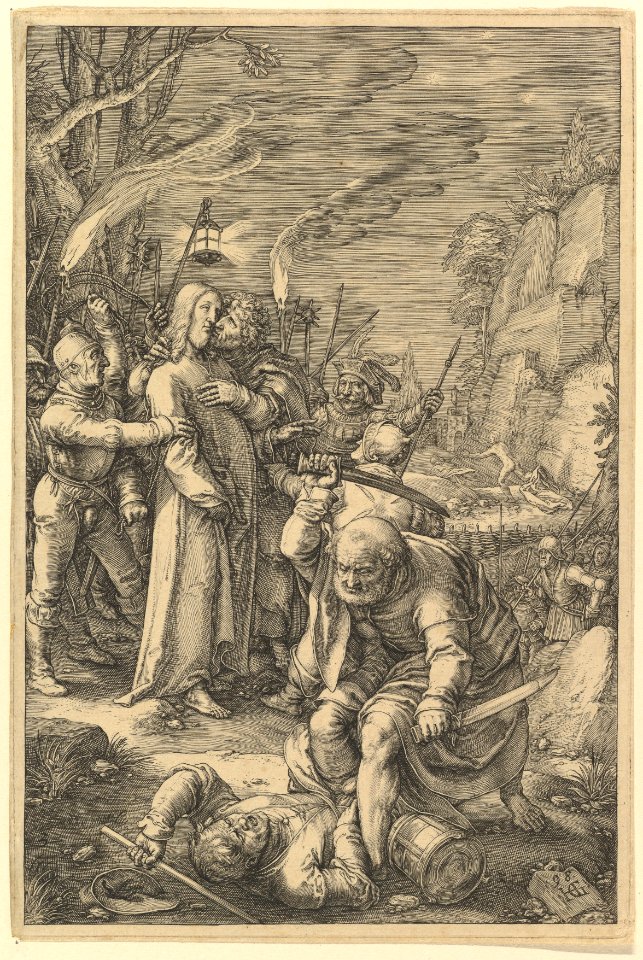 The Betrayal of Christ, from The Passion of Christ MET DP820994