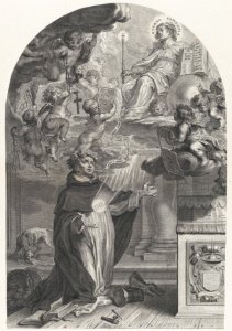The Blessed Henry Suso Kneeling before Eternal Wisdom MET DP865093