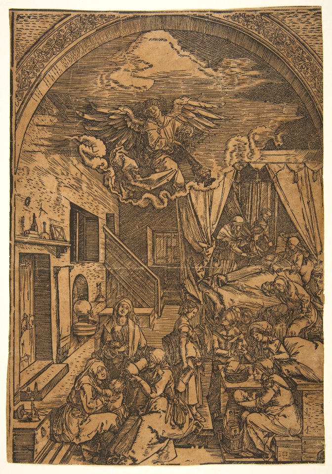 The Birth of the Virgin, from The Life of the Virgin (copy) MET DP816148