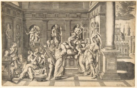 The birth of Saint John the Baptist MET DP812781