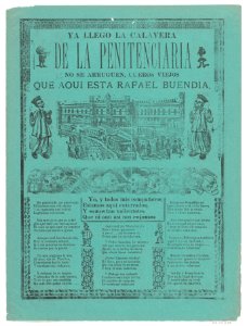 The arrival of the skeletons of the penitentiary (Posada); two skeleton angels in lower corners of verso (Manilla) MET DP865110