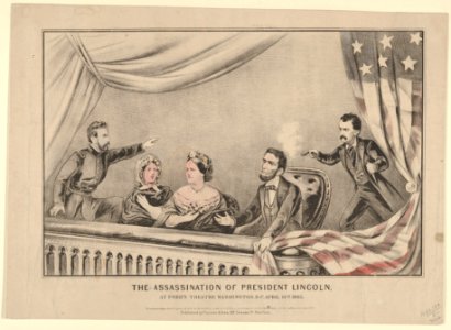 The Assassination of President Lincoln at Ford's Theatre, Washington D.C., April 14th, 1865 MET DP831798