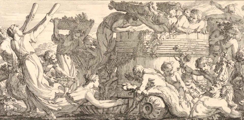 The Arrival of the Wine Vat MET DP831879
