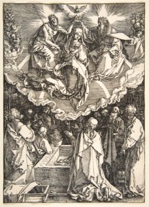 The Assumption and Coronation of the Virgin, from The Life of the Virgin MET DP816293