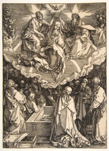 The Assumption and Coronation of the Virgin, from The Life of the Virgin MET DP816290