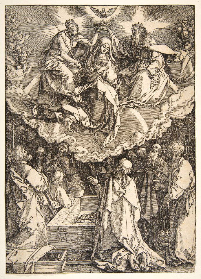 The Assumption and Coronation of the Virgin, from The Life of the Virgin MET DP816291