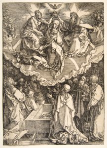 The Assumption and Coronation of the Virgin, from The Life of the Virgin MET DP816291