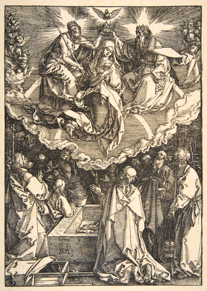 The Assumption and Coronation of the Virgin, from The Life of the Virgin MET DP816292