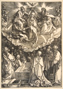 The Assumption and Coronation of the Virgin, from The Life of the Virgin MET DP816292