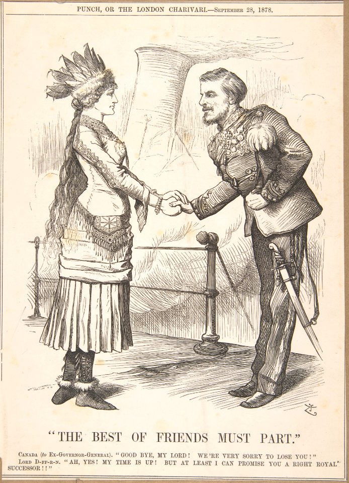 The Best of Friends Must Part (Punch, September 28, 1878) MET DP801570