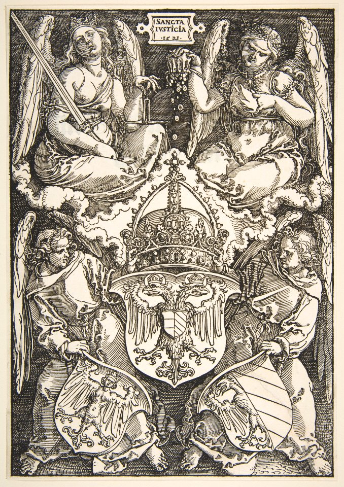 The Arms of the Empire and of Nuremberg MET DP816453