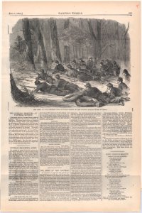 The Army of the Potomac – Our Outlying Picket in the Woods – Sketched by Mr. W. Homer (Harper's Weekly, Vol. VI) MET DP875211