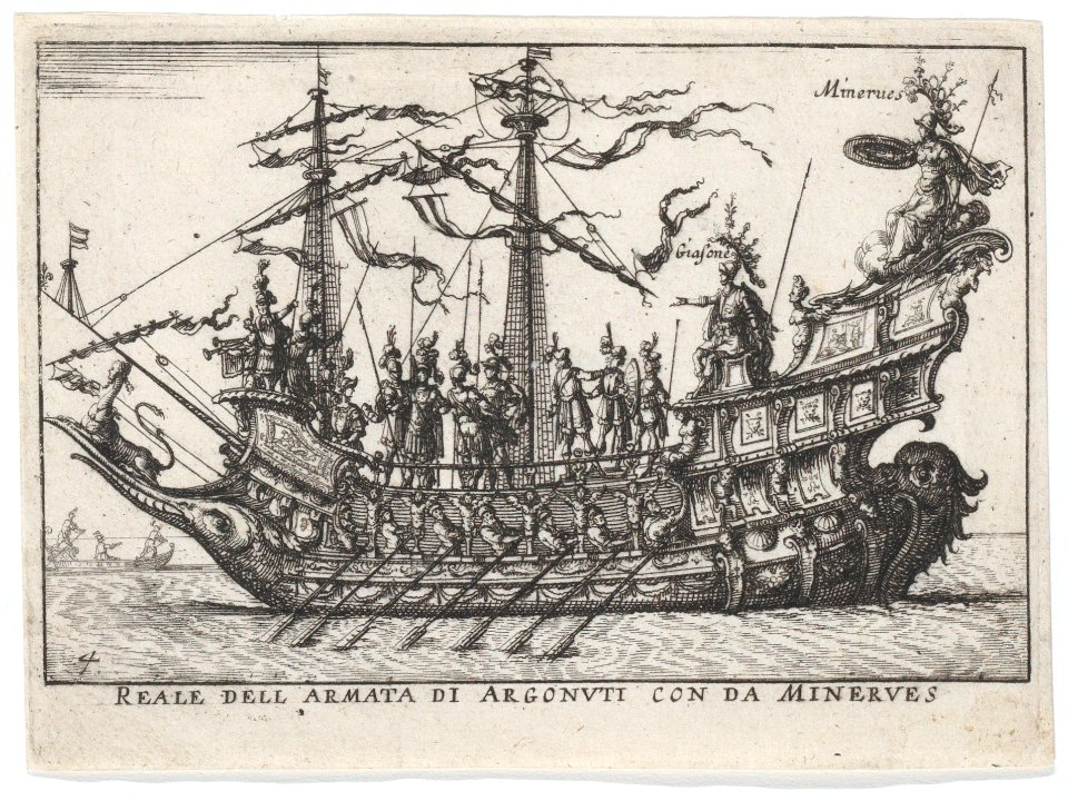 The Argonauts led by Minerva Met DP885823