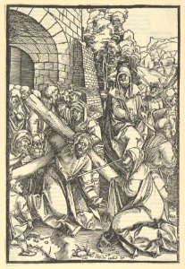 The Bearing of the Cross, from Speculum passionis domini nostri Ihesu Christi MET DP849009