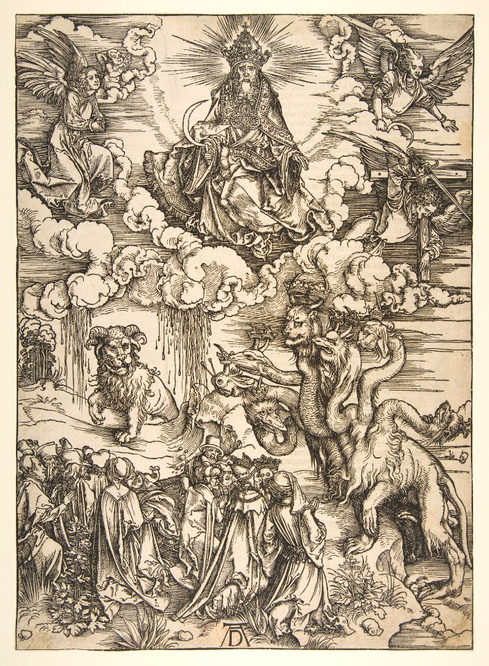 The Beast with Seven Heads and the Beast with Lamb's Horns MET DP816929