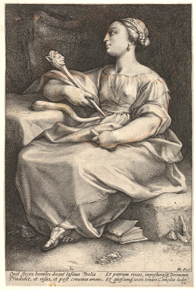 Thalia, the Muse of Comedy MET DP832780