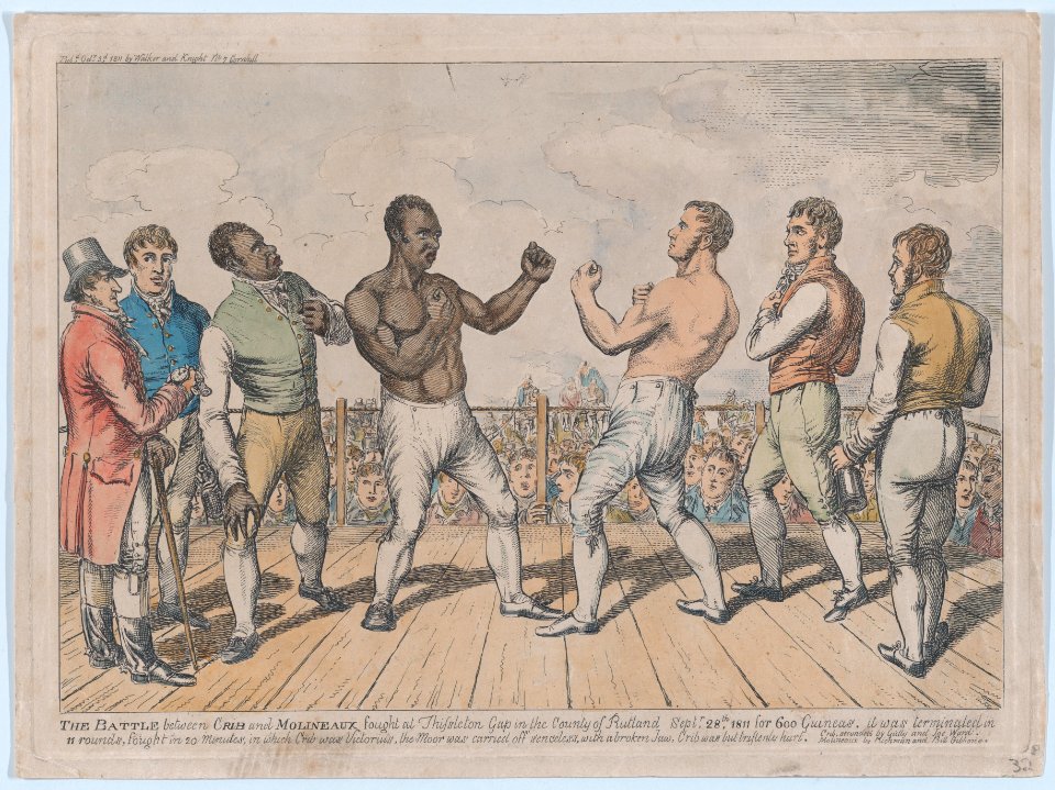 The Battle Between Crib and Molineaux, September 28, 1811 MET DP877152